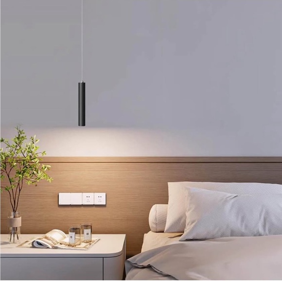 1 Battery Operated Pendant Light, LED Rechargeable Light Battery, 3 Color New - Picture 2 of 9